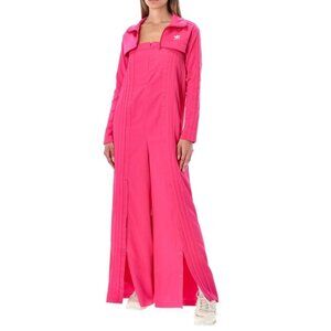 ADIDAS OVERAL ALWAYS ORIGINAL SNAP BUTTON JUMPSUIT Magenta Hot pink barbie XS